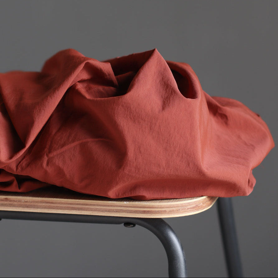 Soft-Touch Technical Taslon - Sienna