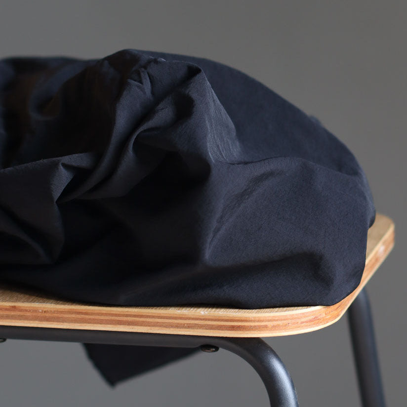 Soft-Touch Technical Taslon - Indigo Night
