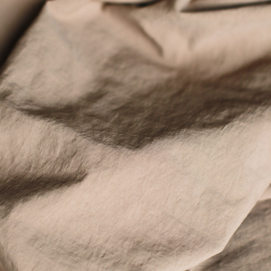 Soft-Touch Technical Taslon - Sand