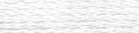 Decora Hand Embroidery Thread - White 1401