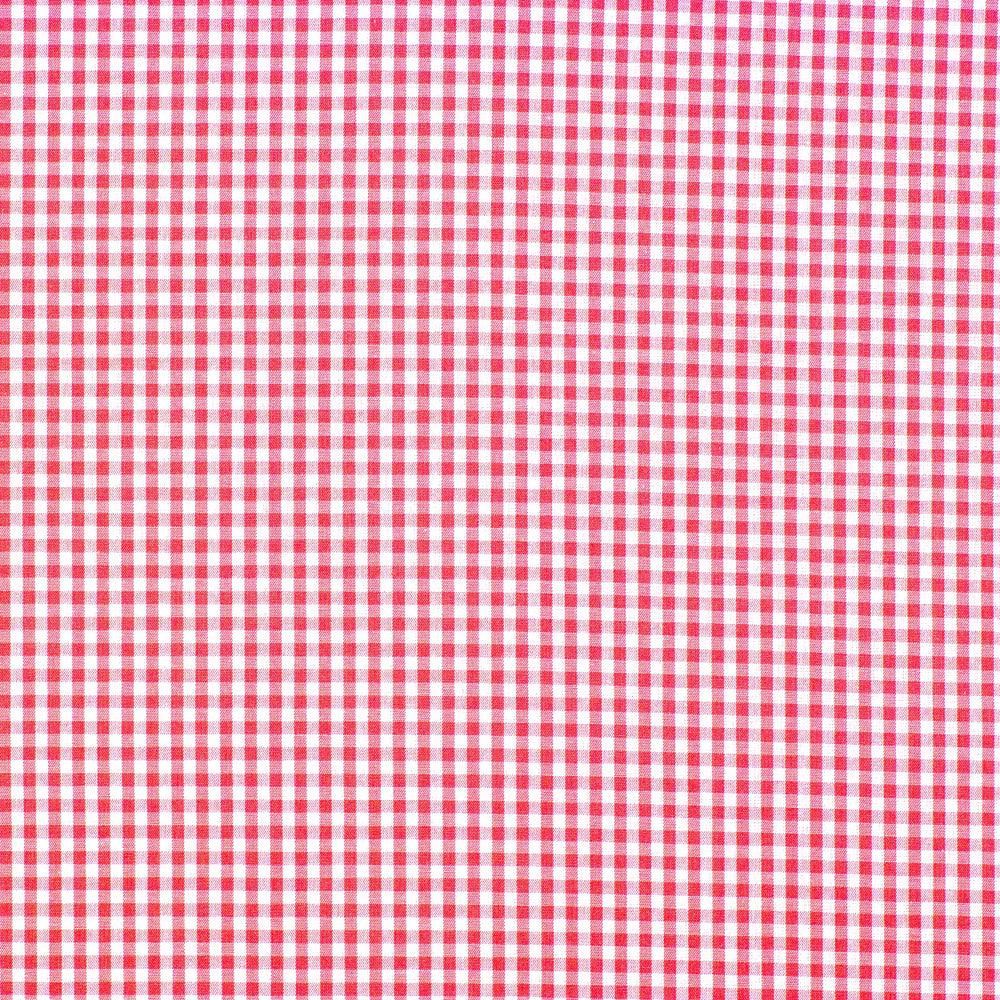 Wide Cotton Gingham - Red/White 3mm
