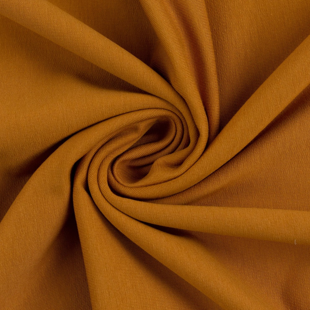 Medium Weight Cotton Terry - Ochre