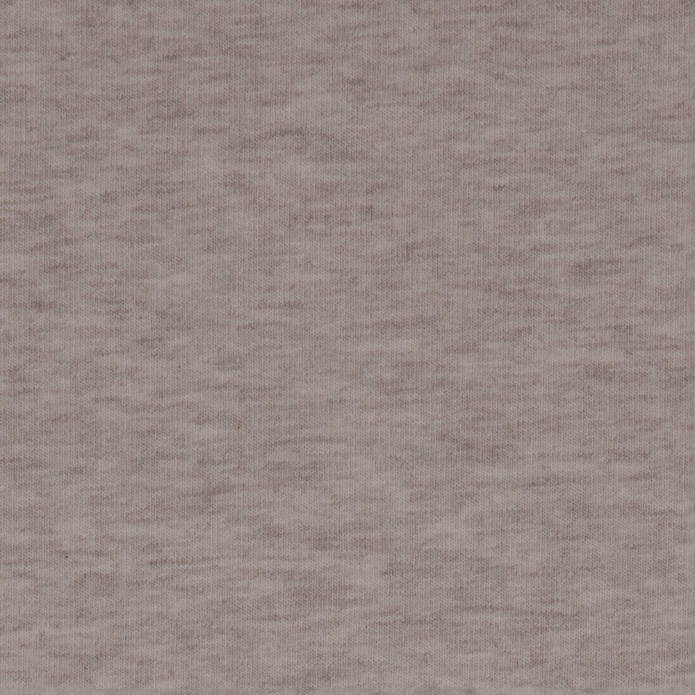Medium Weight Cotton Terry - Oatmeal Melange