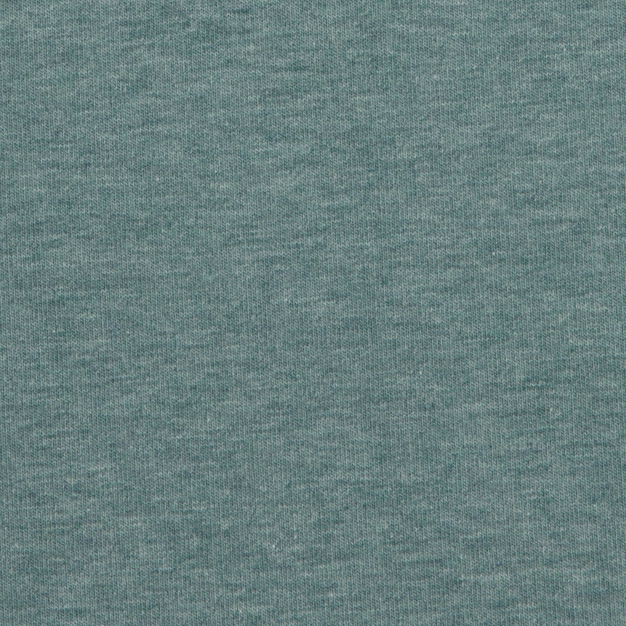 Melange Cotton Jersey - Green Grey