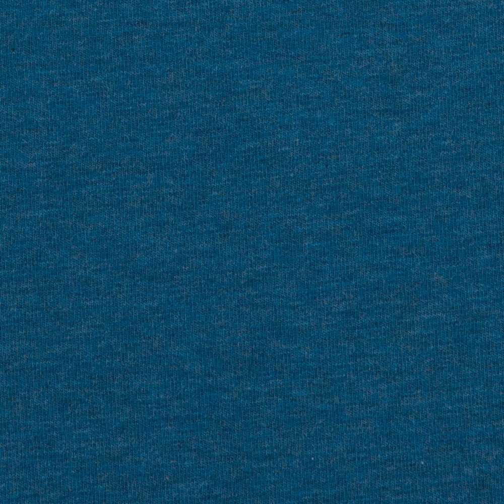 Melange Cotton Jersey - Peacock