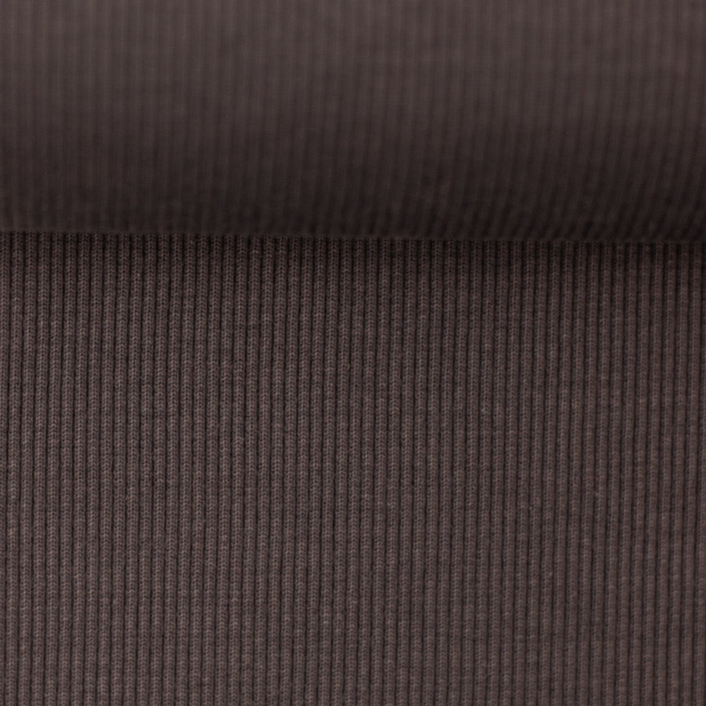 Cotton Ribbing - 285 Dark Grey