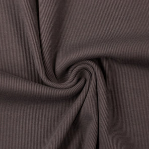 Cotton Ribbing - 285 Dark Grey