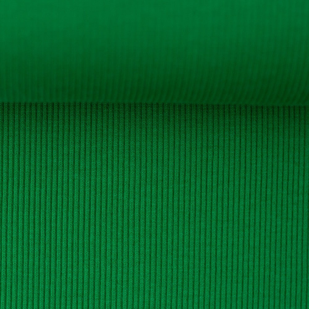 Cotton Ribbing - 365 Grass Green