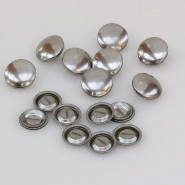 Self Cover Buttons Metal - 15mm