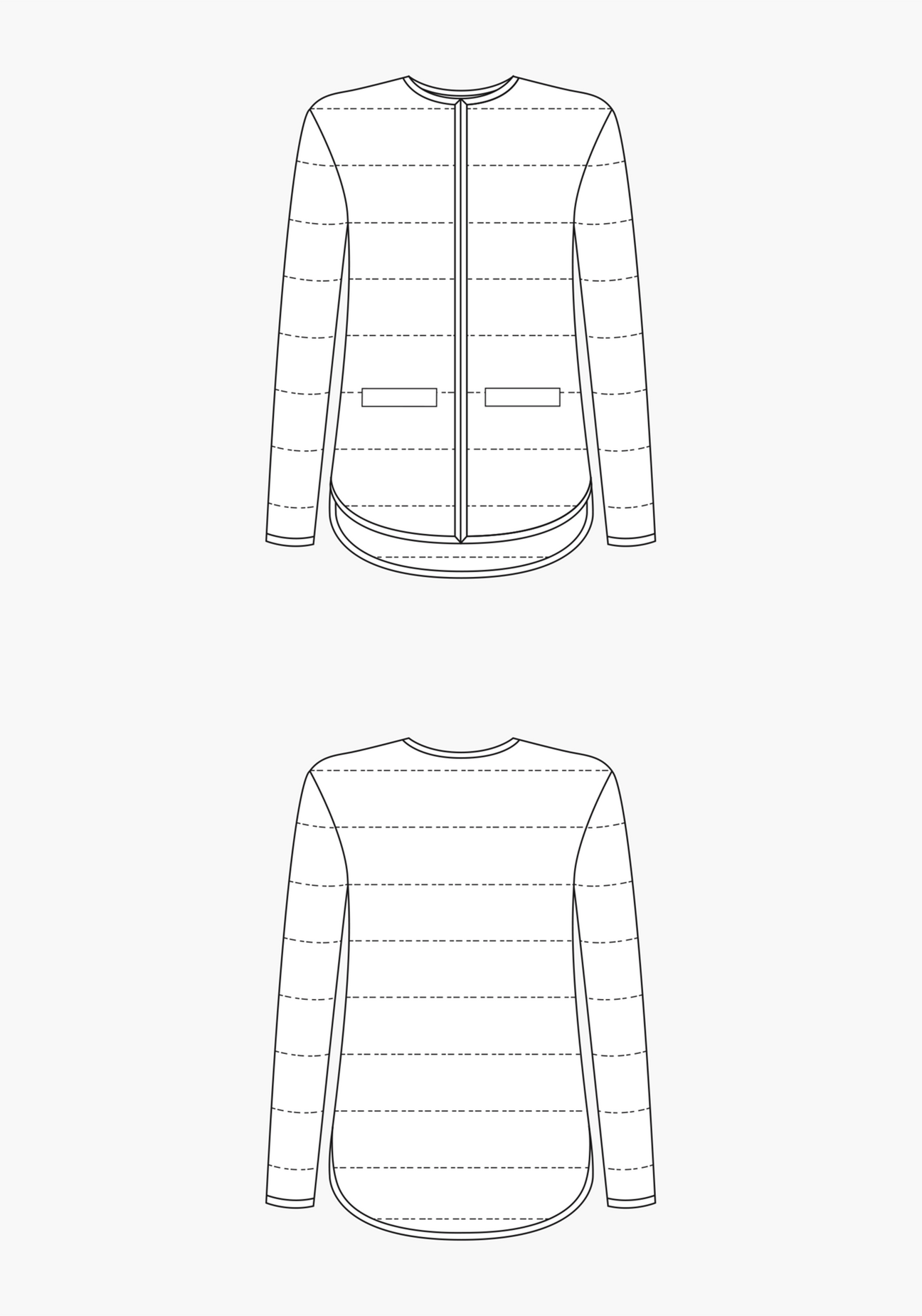 Grainline Studio - Tamarack Jacket - Sizes 4-34