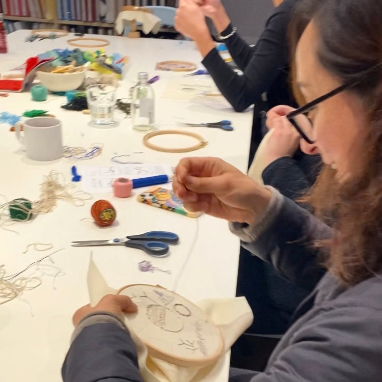 Hand Embroidery with Richard McVetis