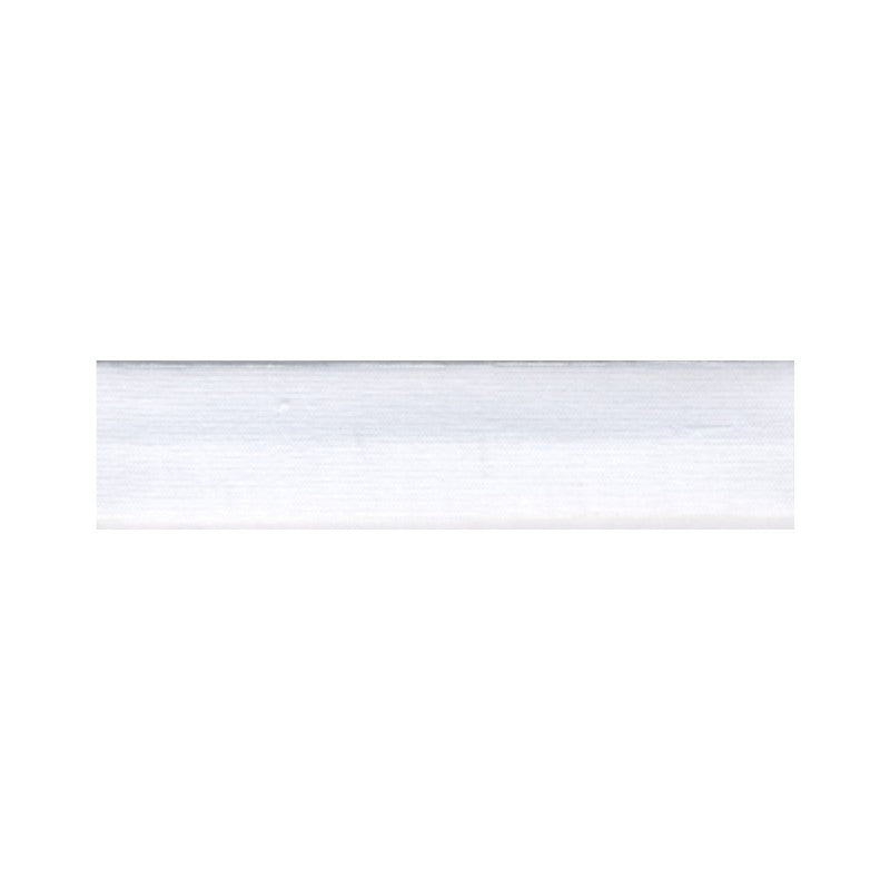 Cotton Stretch Jersey Binding 18mm - White
