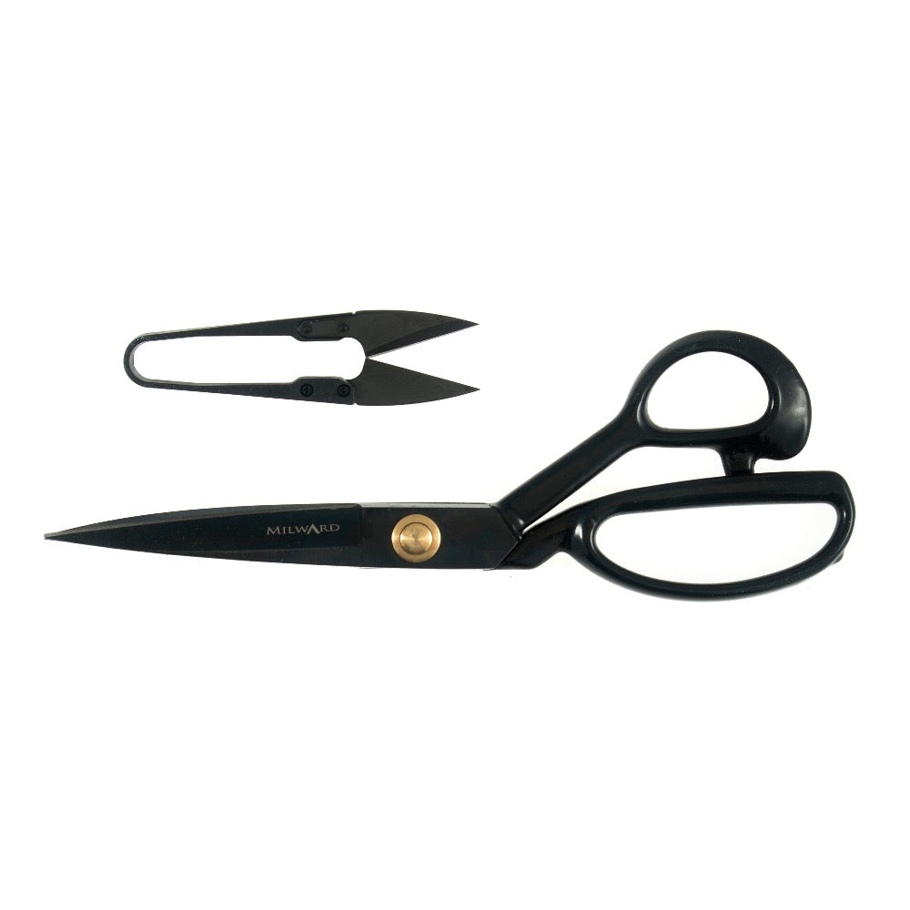 Milward - Dressmaking Scissors and Thread Snips Set - Black