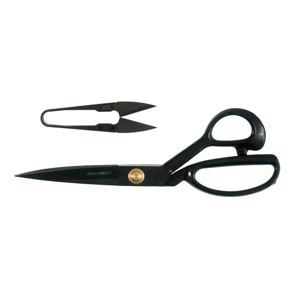 Milward - Dressmaking Scissors and Thread Snips Set - Black