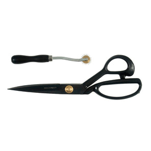 Milward - Tailors Shears and Tracing Wheel Set - Black