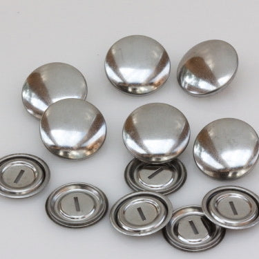 Self Cover Buttons Metal - 22mm