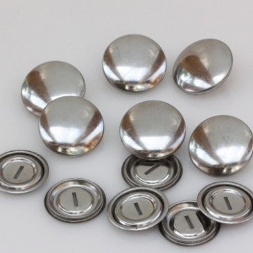 Self Cover Buttons Metal - 19mm