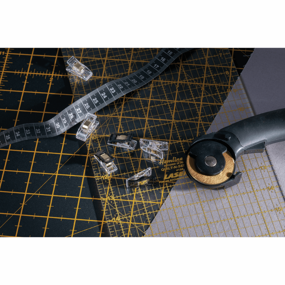 Hemline Gold - Quilters Clips - 30 Pieces