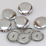 Self Cover Buttons Metal - 29mm