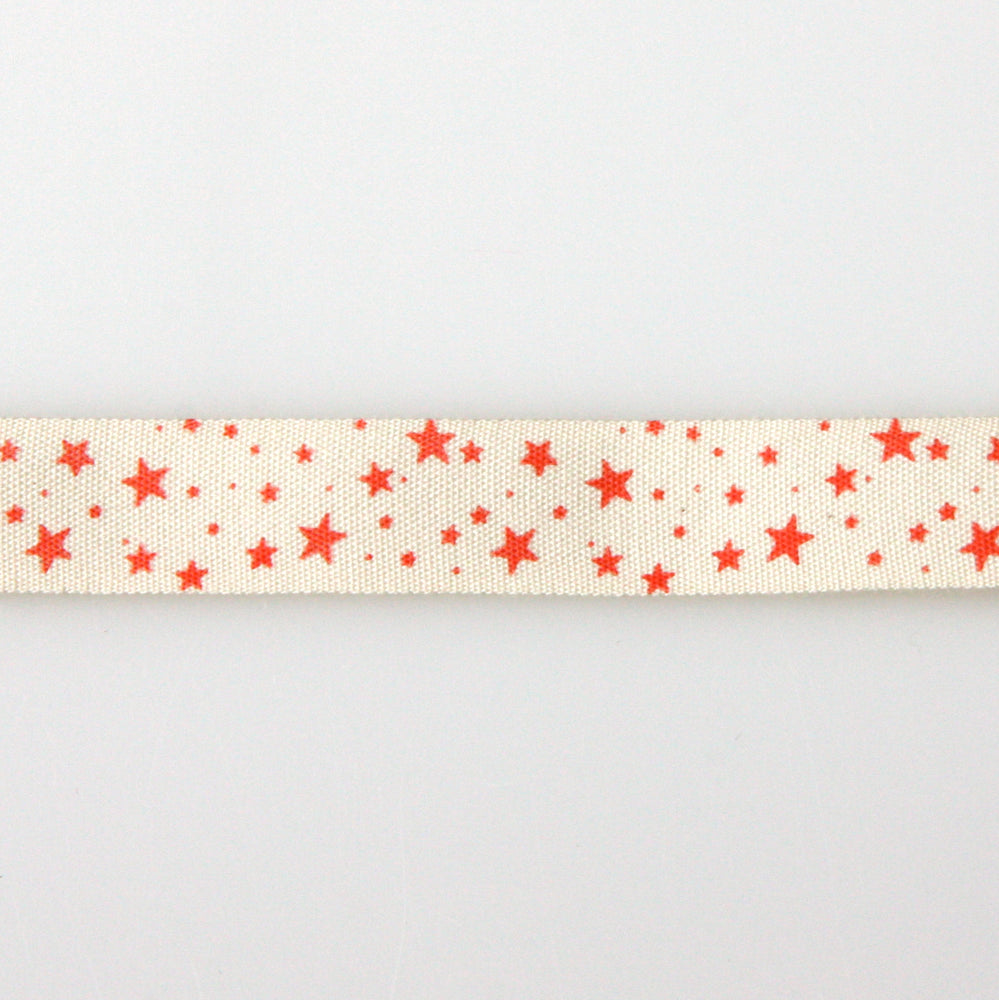Cotton Ribbon - Starry Night 17mm | Ribbons and Trims | Ray Stitch