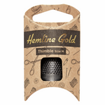 Hemline Gold - Thimble Medium - Black