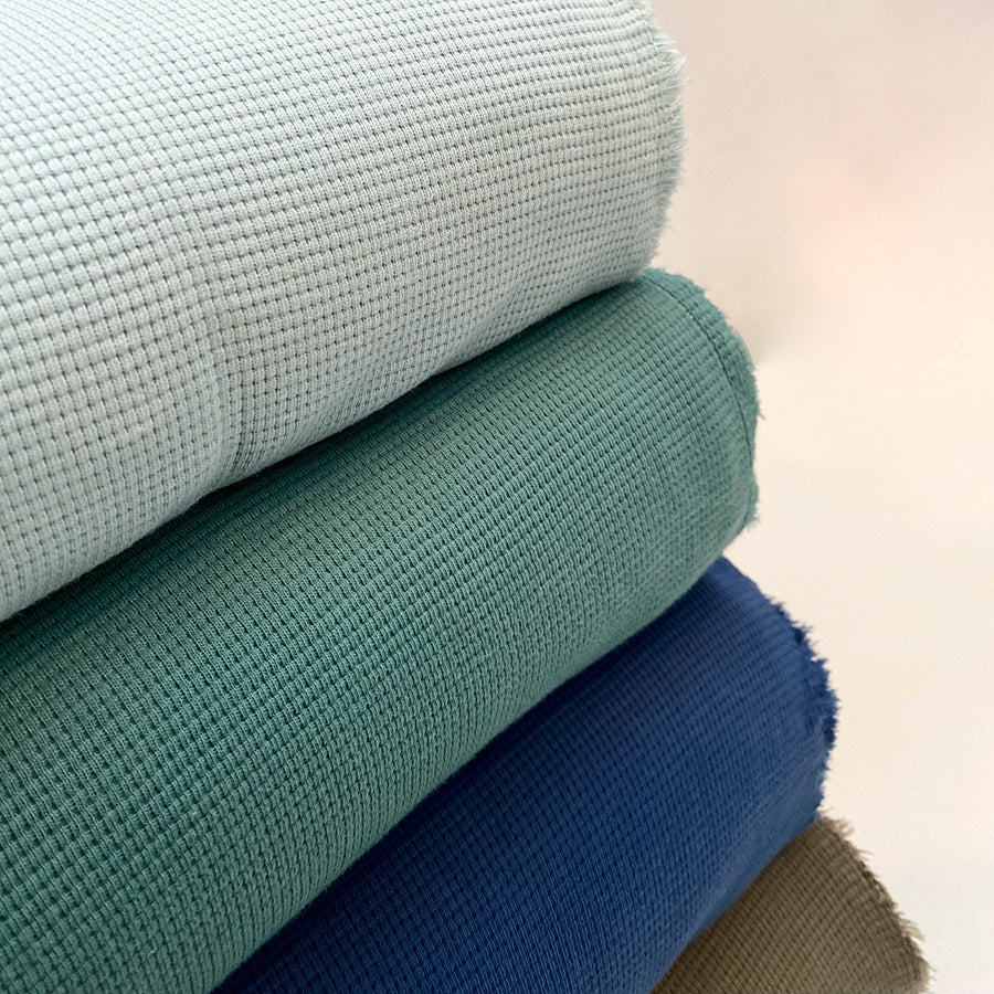 Waffle Jersey - Mint Green