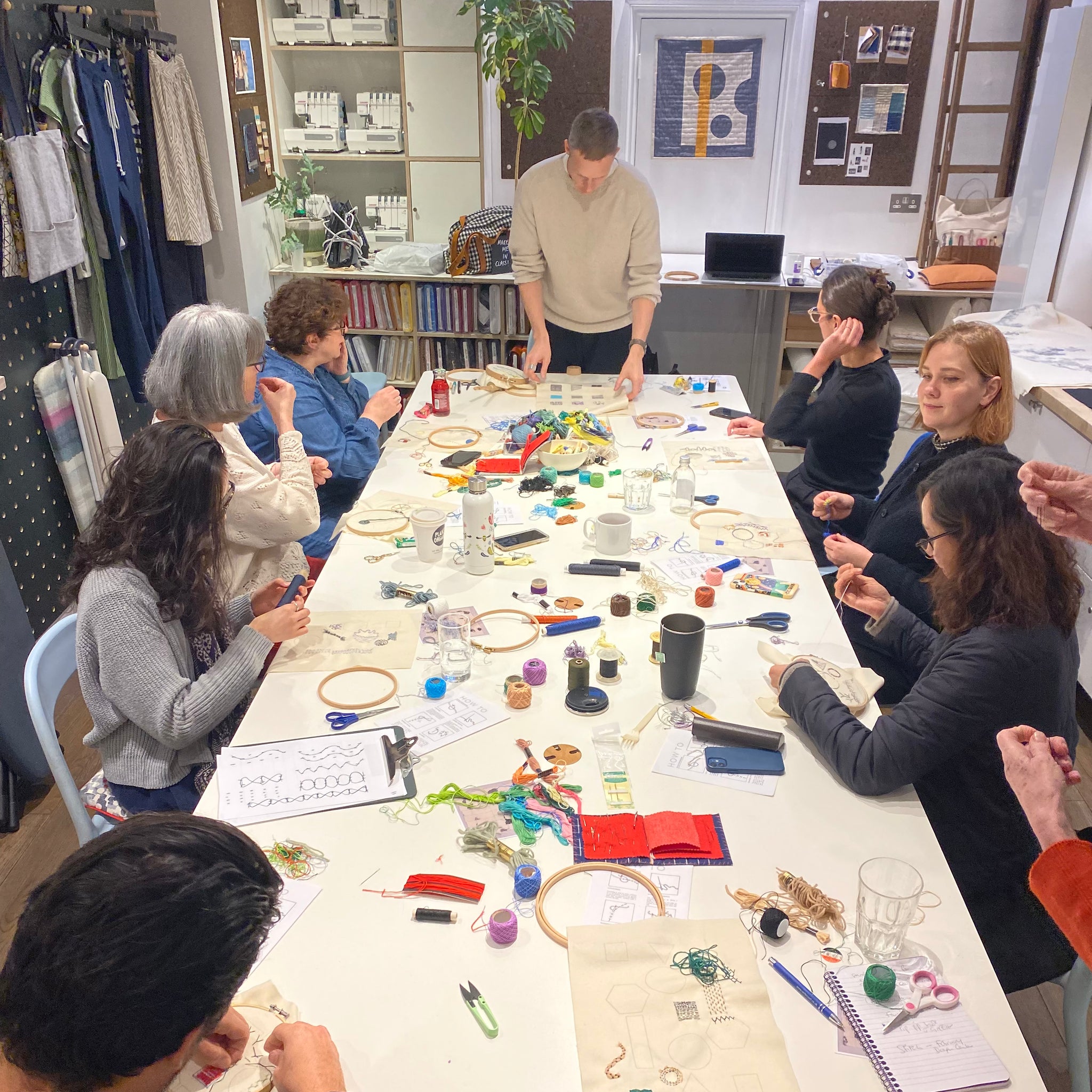 Hand Embroidery with Richard McVetis