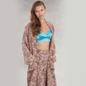 Simplicity 8800 - Misses' Robe, Trousers, Top and Bralette