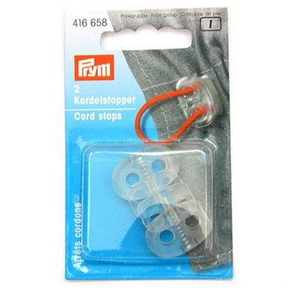 Prym 416658 - Plastic Cord Stops - Transparent