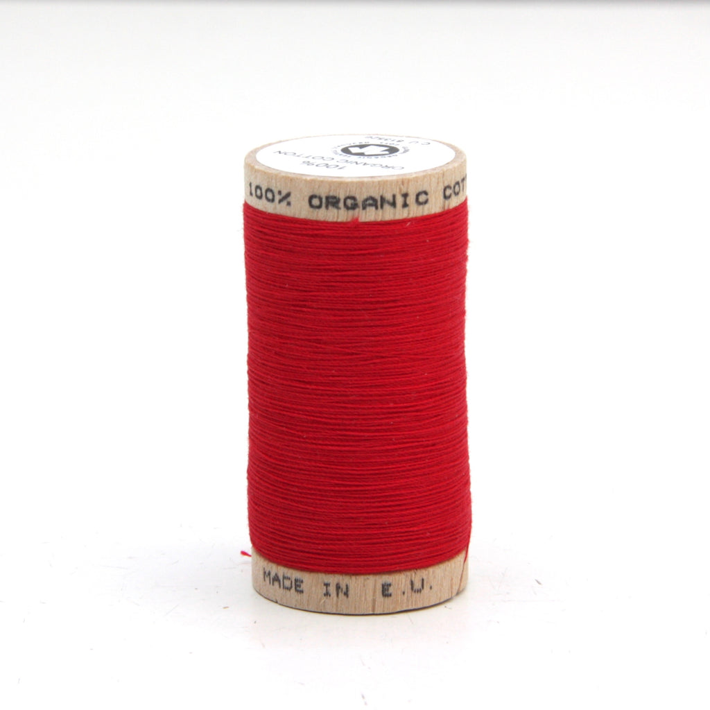 Organic Thread - Red 275m - 4805 | Ray Stitch