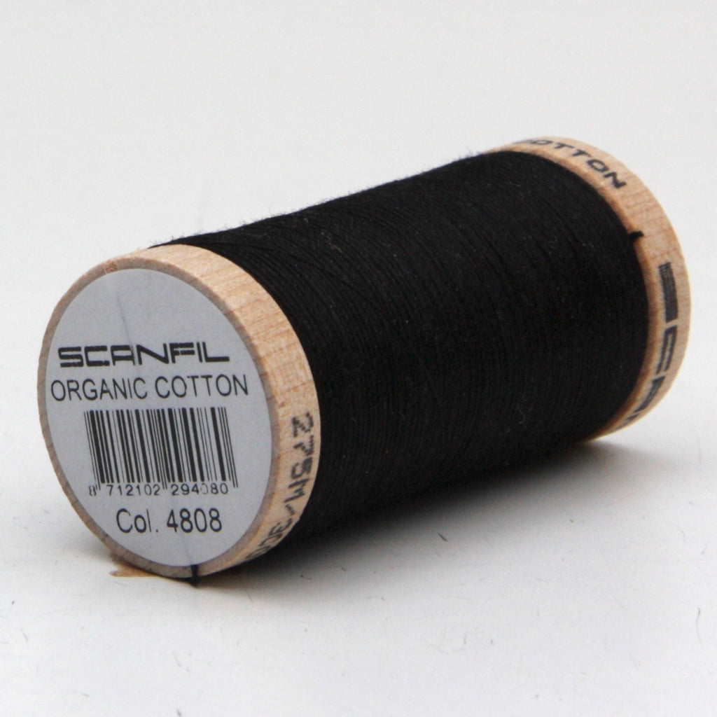 Organic Thread - Black 275m - 4808 | Ray Stitch