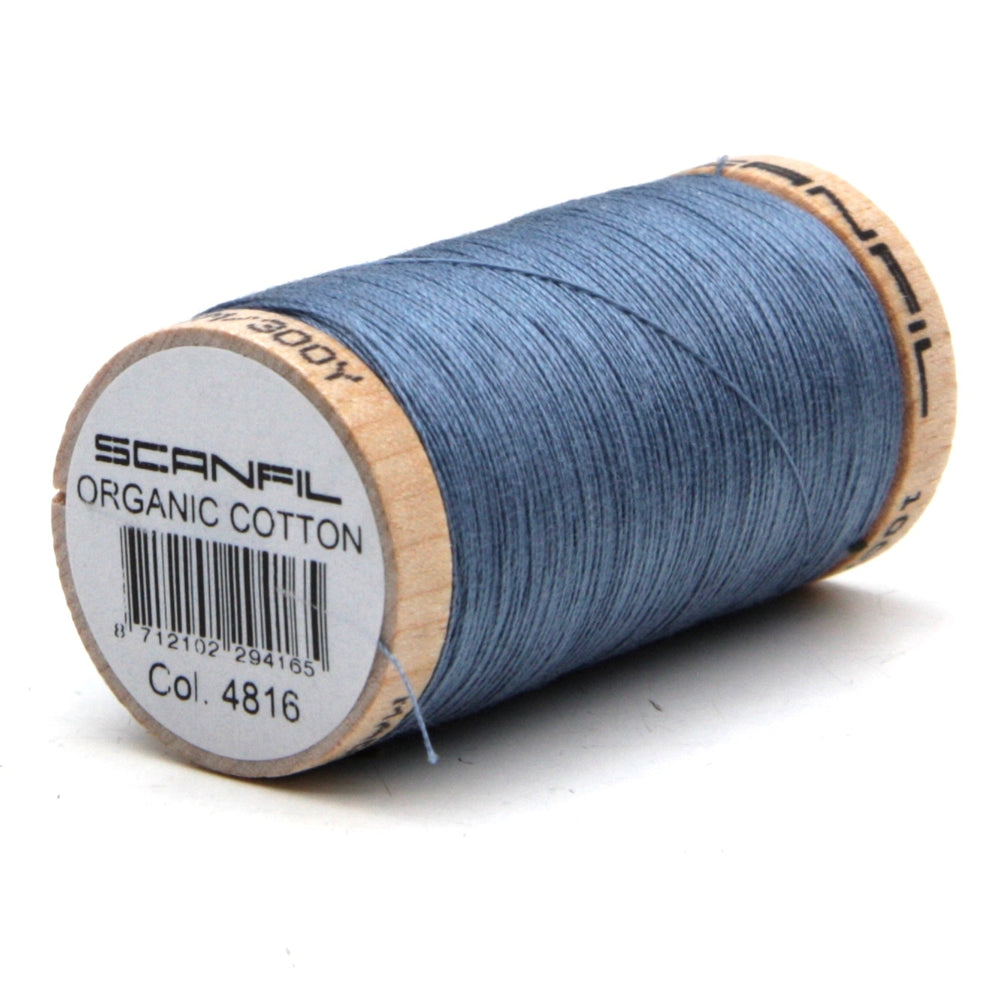 Organic Thread - 275m - 4816 - Denim