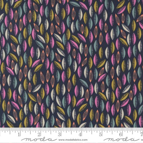 Fancy That Design House - Songbook A New Page - Cascade Leaf - Navy
