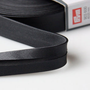 Prym Satin Bias Binding 20mm - 600 Black