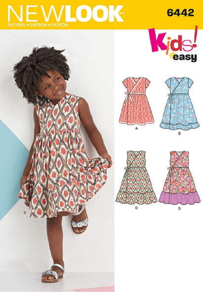 New Look Children's 6442 - Wrap Dress