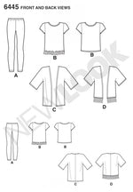 New Look Teen 6445 - Kimono, T-Shirt & Leggings