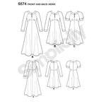 New Look Women's 6574 - Misses Dresses
