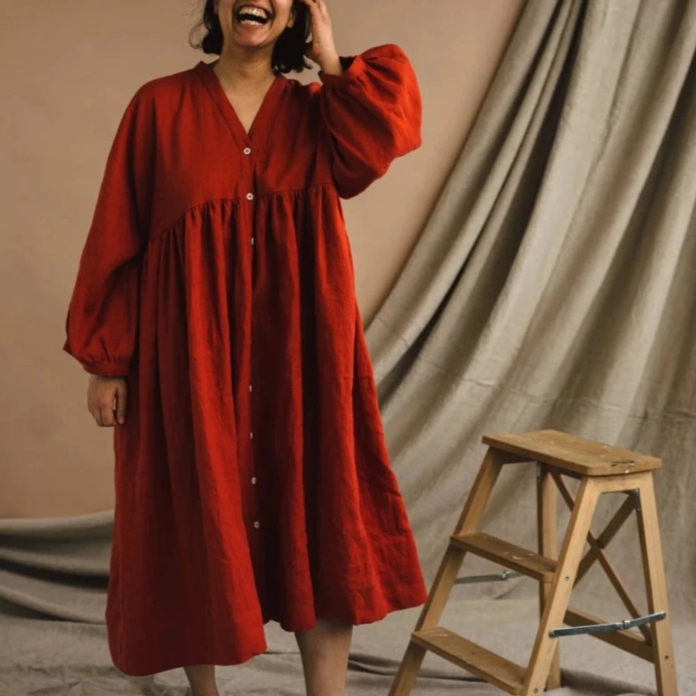 Birgitta Helmersson - Zero Waste Gather Dress - PDF Pattern