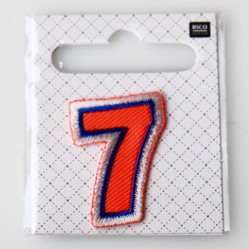 Iron-On Number Patch - 7