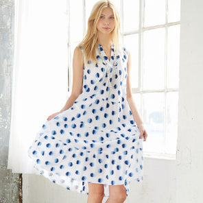 McCall's 8090 - Tiered Flounce Dress #MarinaMcCalls