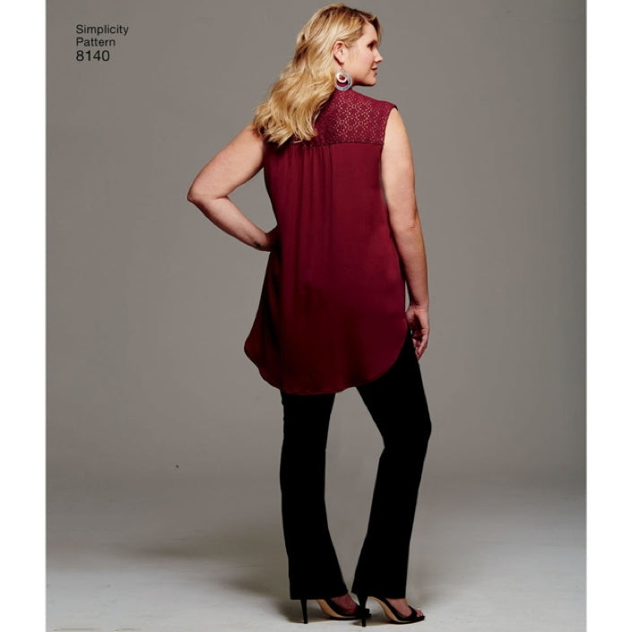 Simplicity 8140 - Plus Size Shirt