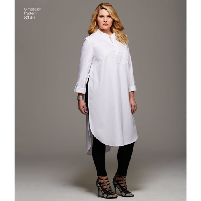 Simplicity 8140 - Plus Size Shirt