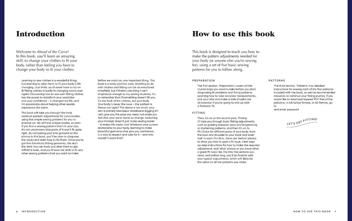 Ahead of the Curve: Learn to Fit and Sew Amazing Clothes for Your Curves