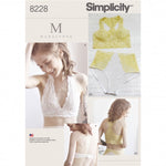  Simplicity Pattern 8228 Misses' Soft Cup Bras and Panties by  Madalynne, Size 32A - 42DD / XS-XL : Arts, Crafts & Sewing