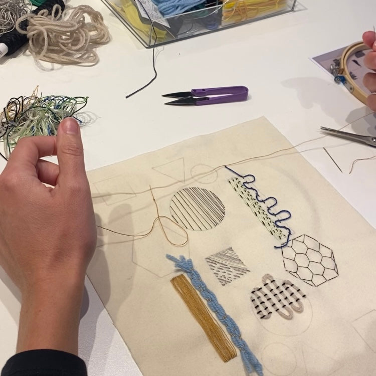 Hand Embroidery with Richard McVetis