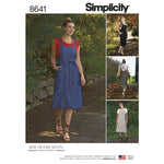 Simplicity 8641 - Pinafore Dress