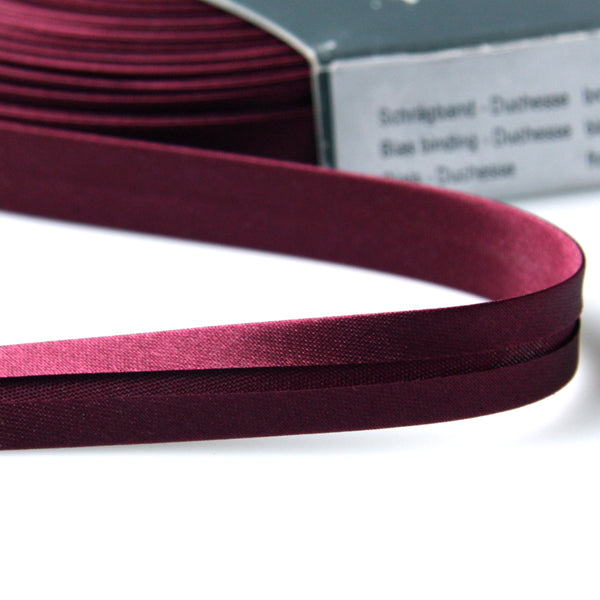 Prym Satin Bias Binding 20mm - 672 Blackberry