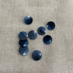 Marble Shaft Button - Blue