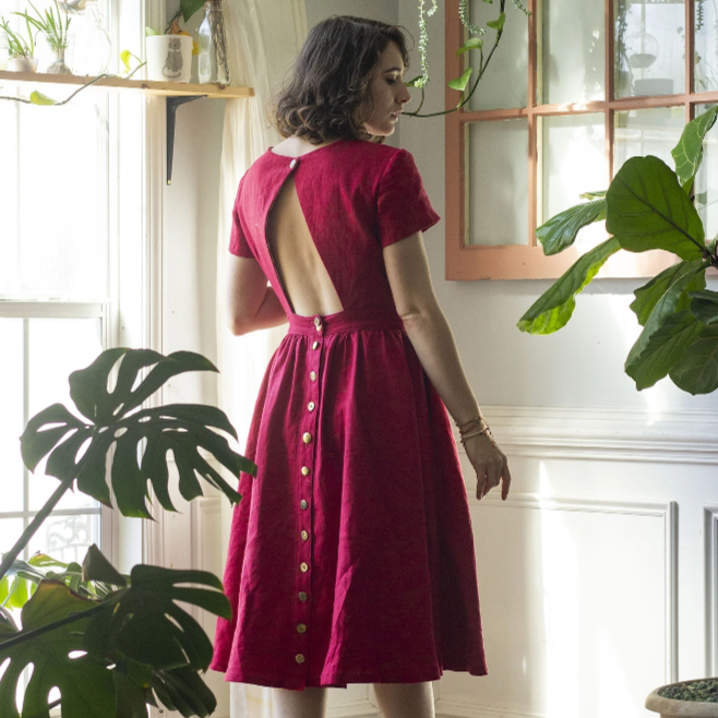 Untitled Thoughts - Amélie Dress - PDF Pattern