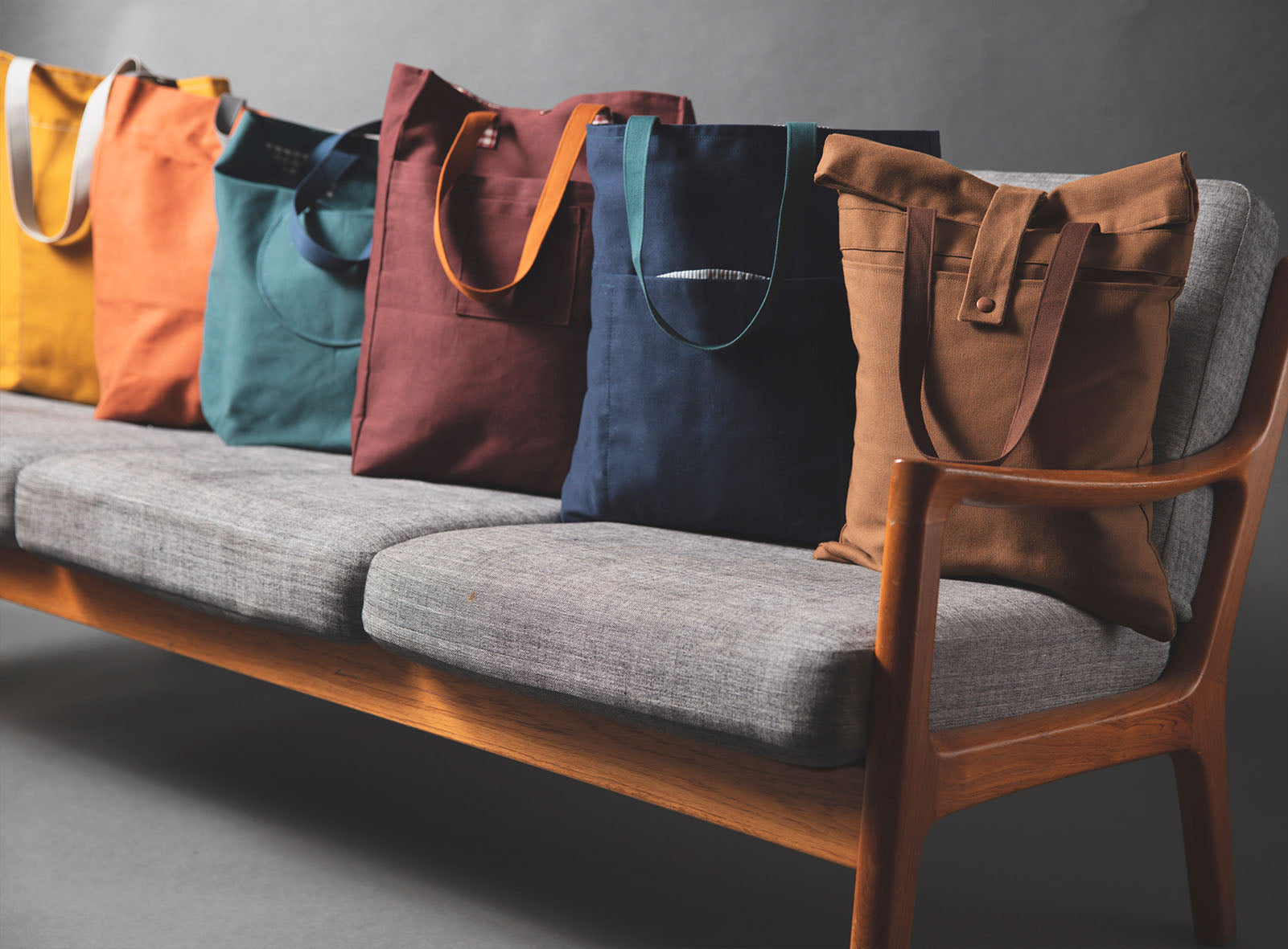 Organic Cotton Canvas - Ochre